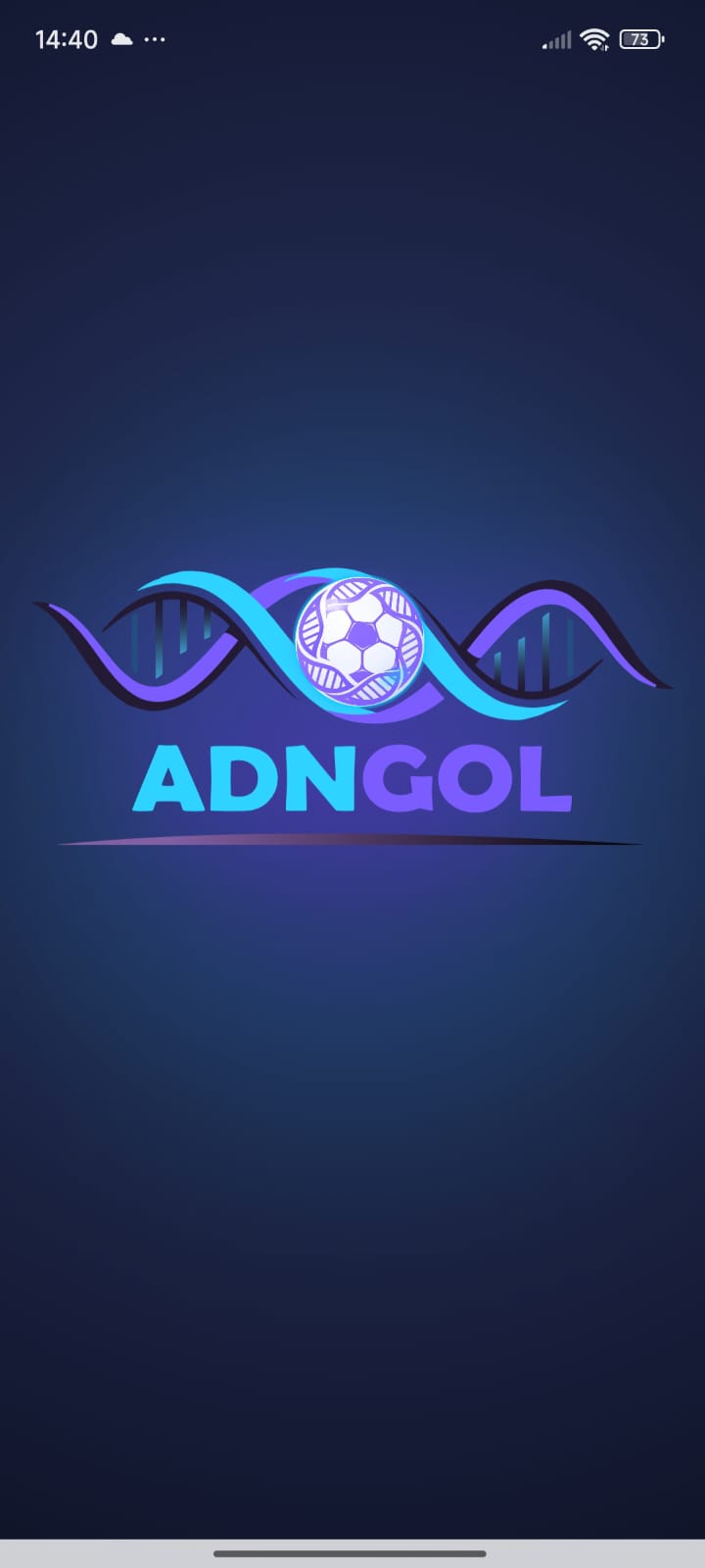 Pantalla de bienvenida de ADNGOL